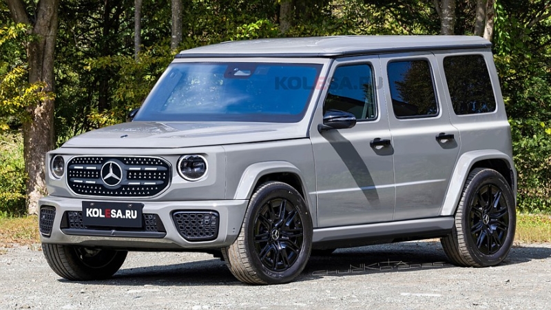 Новый «маленький» Гелендваген: первые изображения