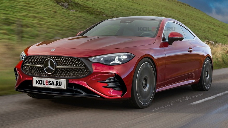 Обновлённый Mercedes-Benz CLE: первые изображения