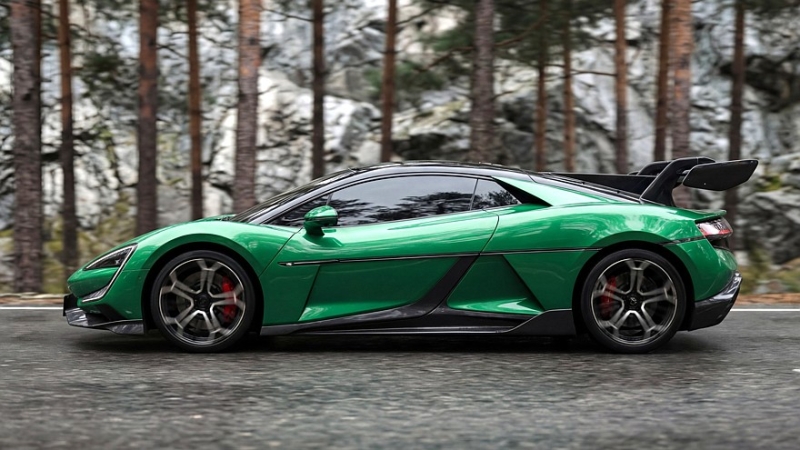 В честь ёлок и &laquo;Зелёного ада&raquo;: китайский Yangwang U9 перекрасился к чужому Новому году