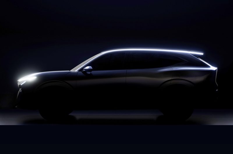 Acura готовит гибридный кроссовер RDX нового поколения: первый тизер