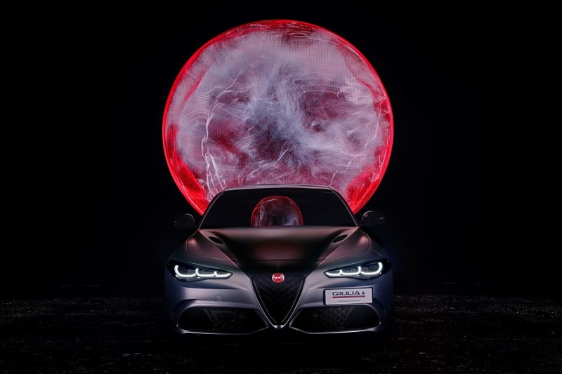 Alfa Romeo Giulia Quadrifoglio Luna Rossa: новая спецверсия с необычным антикрылом