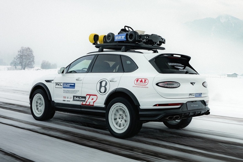 Bentley пробует грязь: представлен прототип Bentayga X для любителей бездорожья