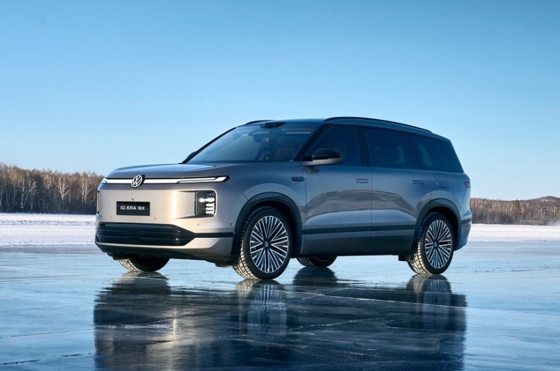 Большой кроссовер Volkswagen ID.Era 9X: засвечен интерьер