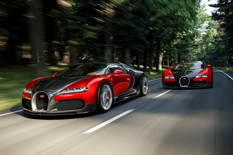 Bugatti Veyron вернулся в виде виртуозного заводского рестомода F.K.P. Hommage