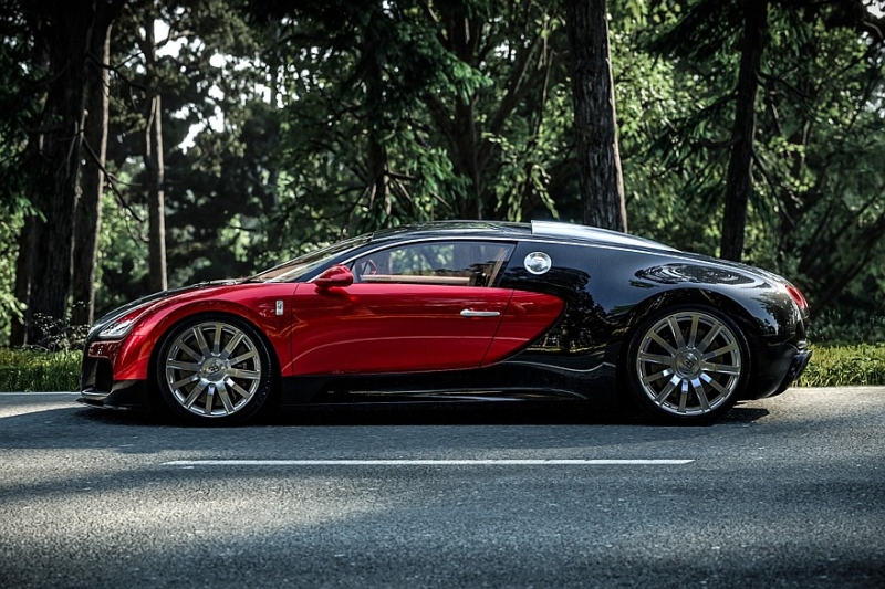 Bugatti Veyron вернулся в виде виртуозного заводского рестомода F.K.P. Hommage