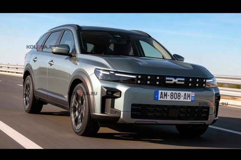 Dacia готовит новый кроссовер: первые изображения