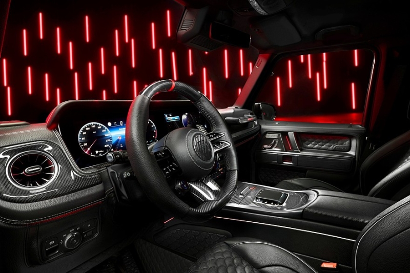 Новый Brabus 900 Rocket Edition дебютировал на очень крутых ностальгических колёсах