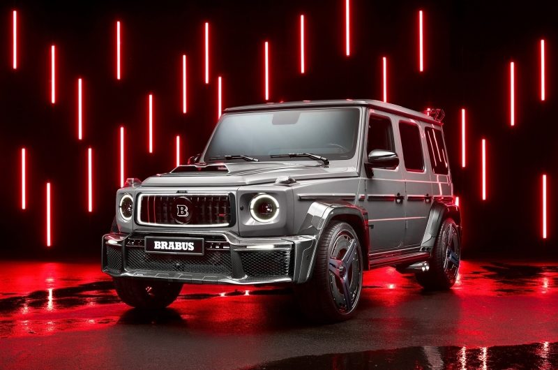 Новый Brabus 900 Rocket Edition дебютировал на очень крутых ностальгических колёсах