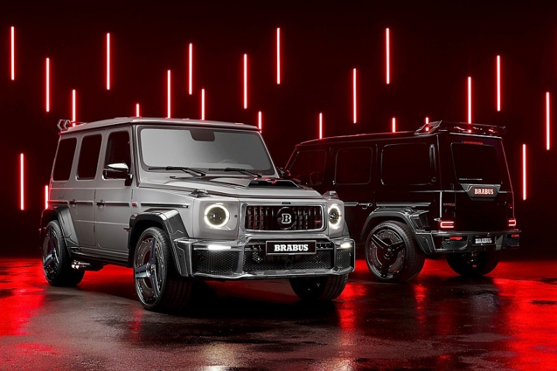 Новый Brabus 900 Rocket Edition дебютировал на очень крутых ностальгических колёсах
