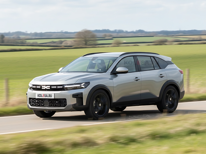 Новый кросс-универсал Dacia: первые изображения