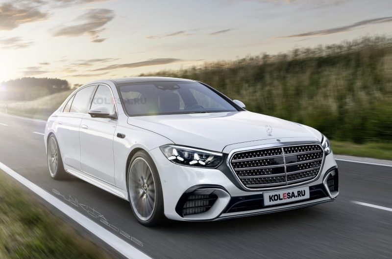Рестайлинг Mercedes-Benz S-класса (W223): новые изображения