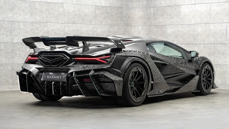 Алмаз, а не карбонарий: представлен Mansory Carbonado X на базе Lamborghini Revuelto