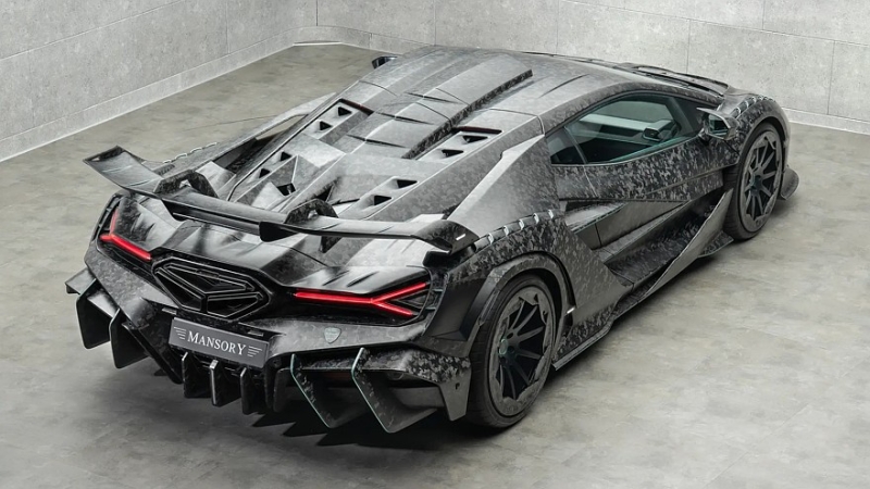 Алмаз, а не карбонарий: представлен Mansory Carbonado X на базе Lamborghini Revuelto