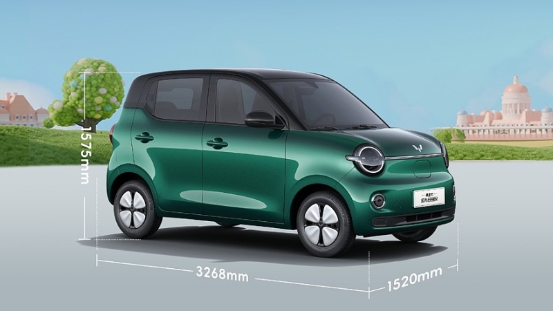 Бешено популярный в Китае Wuling Hongguang Mini EV стал похож на Daewoo Matiz