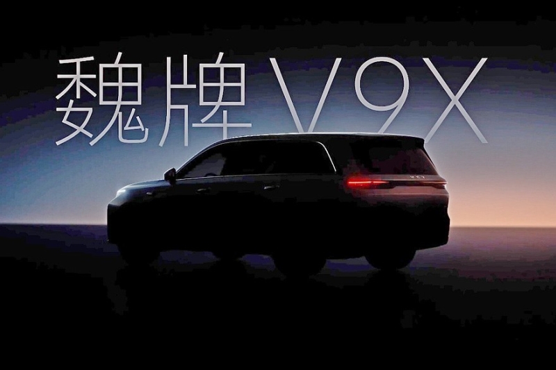 Флагманский кроссовер Wey V9X от Great Wall: новые изображения и подробности