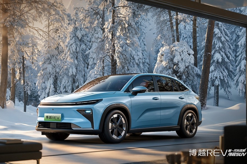 Geely готовится запустить в продажу купеобразный кроссовер Atlas REV