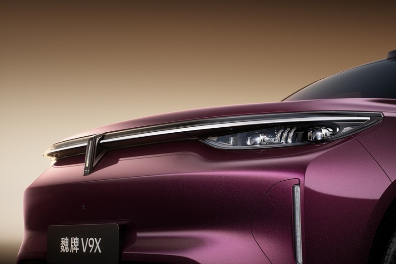 Great Wall полностью раскрыл внешность большого кроссовера Wey V9X