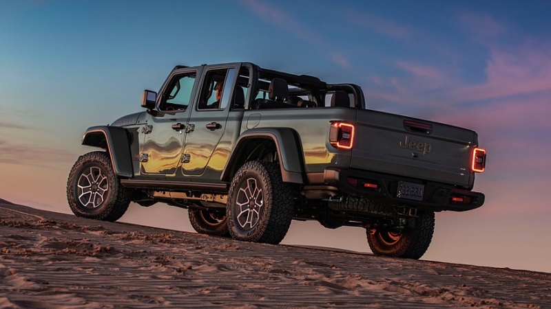 Jeep Gladiator обзавёлся олдскульной двухцветной версией Whitecap