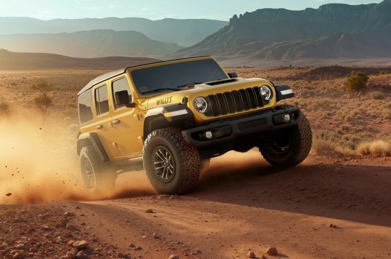 Jeep Wrangler получил новую спецверсию Willys 392 с мотором V8 Hemi