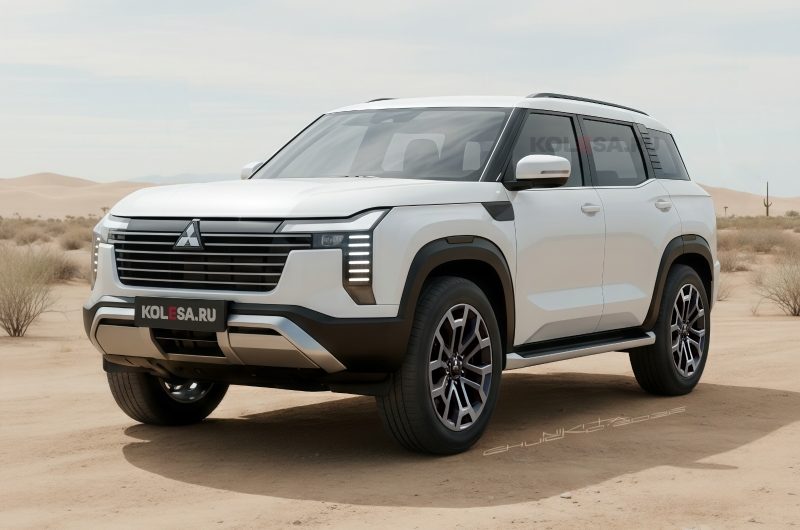 Mitsubishi Pajero следующего поколения: новые изображения