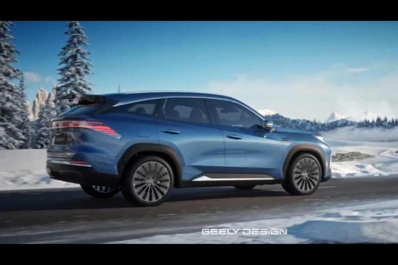 Новый кроссовер Geely Galaxy M7 готовится к старту продаж