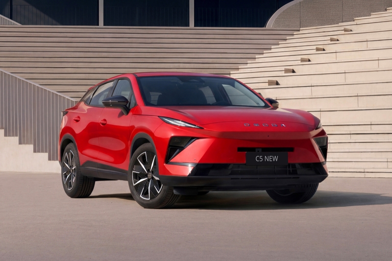 Новый кроссовер Omoda C5, предназначенный для РФ, показался на свежих фото