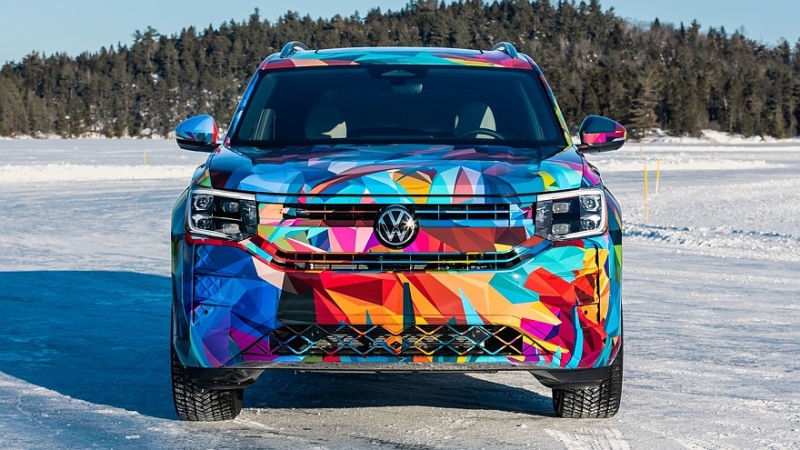 Новый Volkswagen Atlas для США готовится к премьере: есть отличия от «китайца»