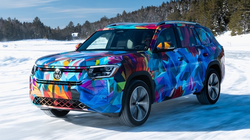 Новый Volkswagen Atlas для США готовится к премьере: есть отличия от «китайца»