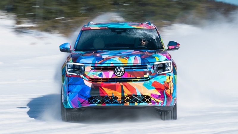 Новый Volkswagen Atlas для США готовится к премьере: есть отличия от «китайца»