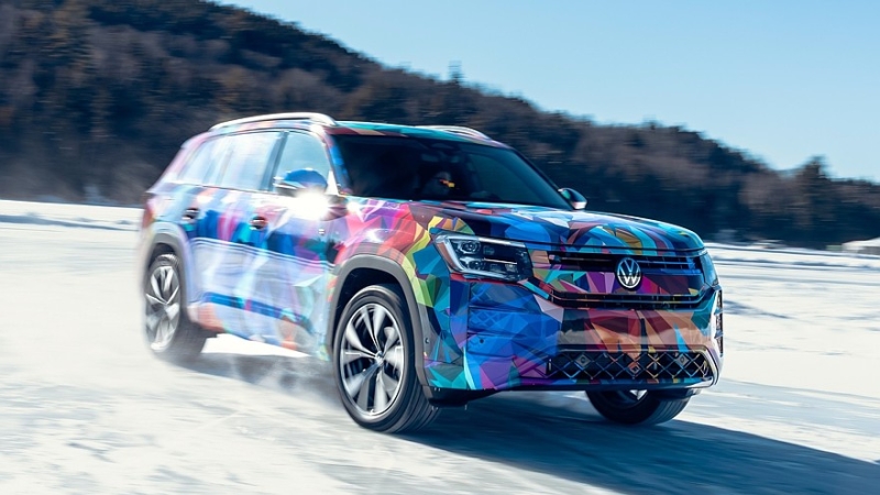 Новый Volkswagen Atlas для США готовится к премьере: есть отличия от «китайца»