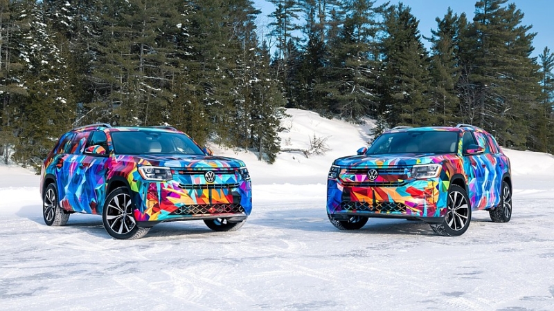 Новый Volkswagen Atlas для США готовится к премьере: есть отличия от «китайца»