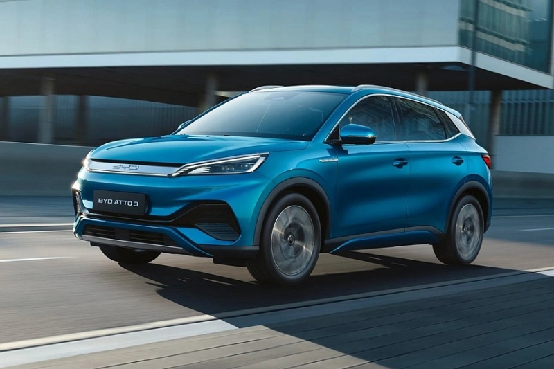 Обновлённый кроссовер BYD Atto 3 Evo для Европы: теперь задний или полный привод