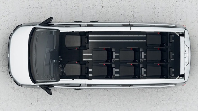 Volkswagen Transporter и Caravelle обзавелись новыми трансфер-версиями