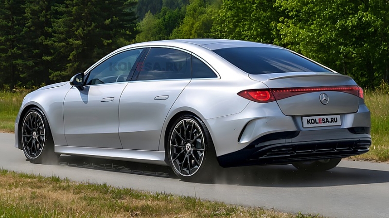 Электрический Mеrcedes-Benz C-класса: новые изображения