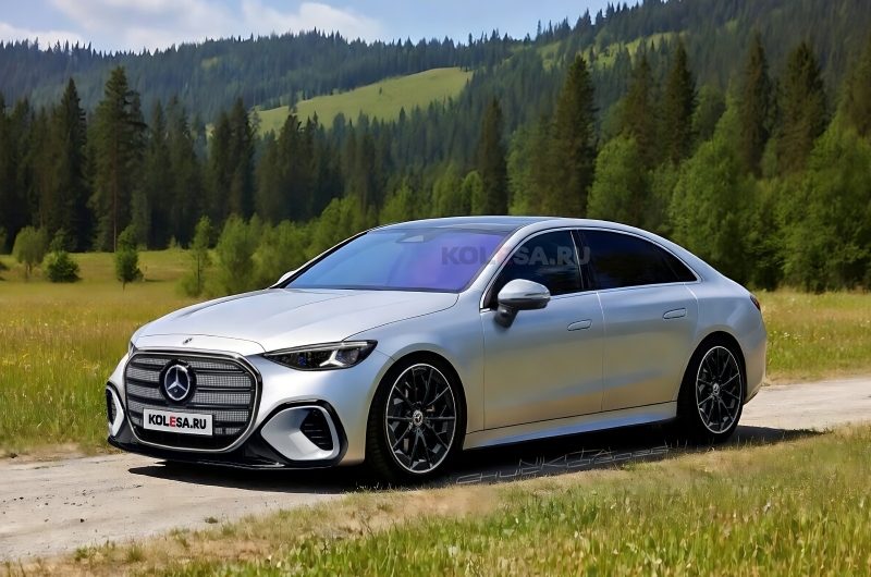 Электрический Mеrcedes-Benz C-класса: новые изображения