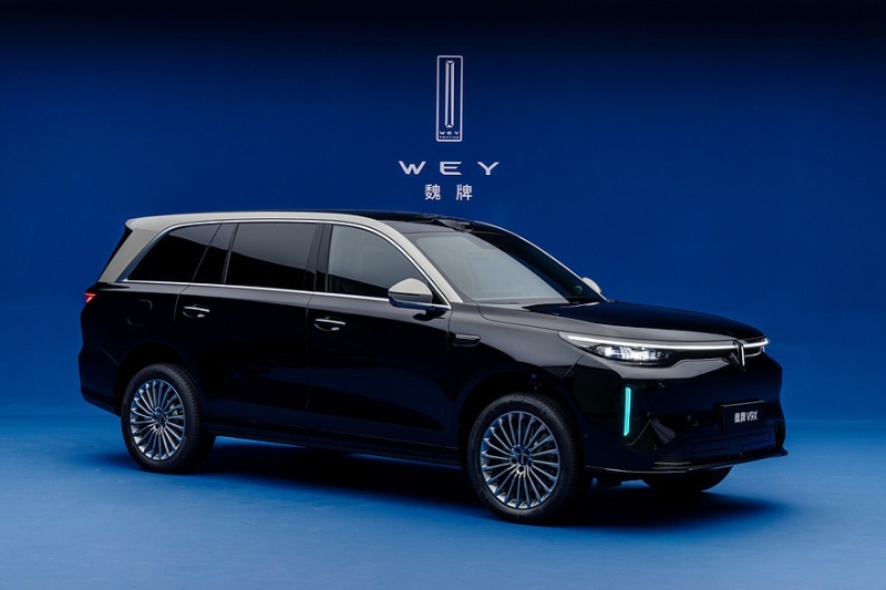 Флагманский кроссовер Wey V9X от Great Wall: фото салона и скандал