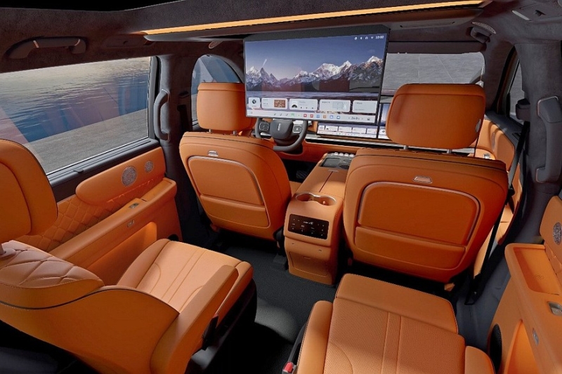 Флагманский кроссовер Wey V9X от Great Wall: фото салона и скандал