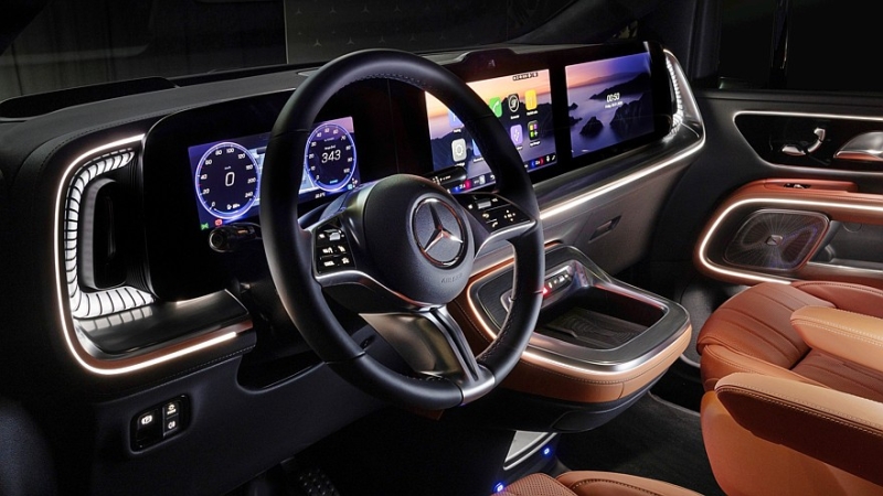 Mercedes-Benz VLE пришёл на смену минивэну V-класса: тяжёлый электролюкс для богатых