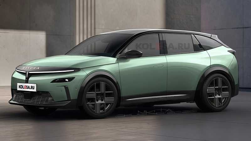 Новый флагманский кроссовер Lancia Gamma: первые изображения