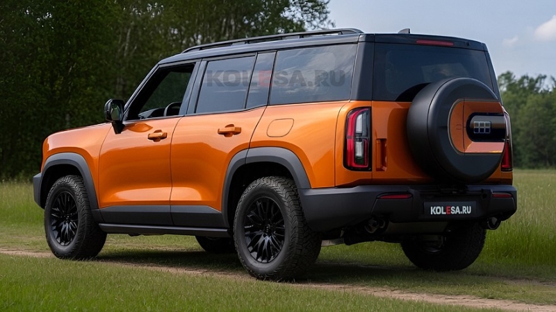 Новый кроссовер Geely Galaxy Cruiser: первые изображения