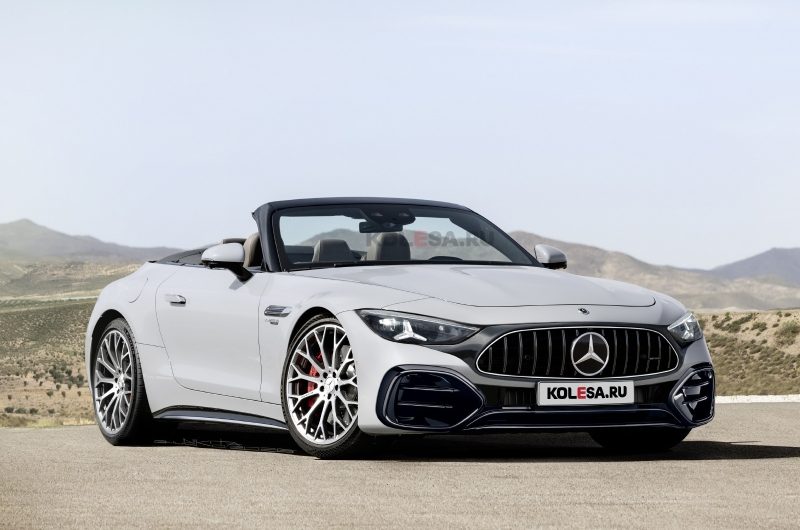 Обновлённый Mercedes-AMG SL: первые изображения