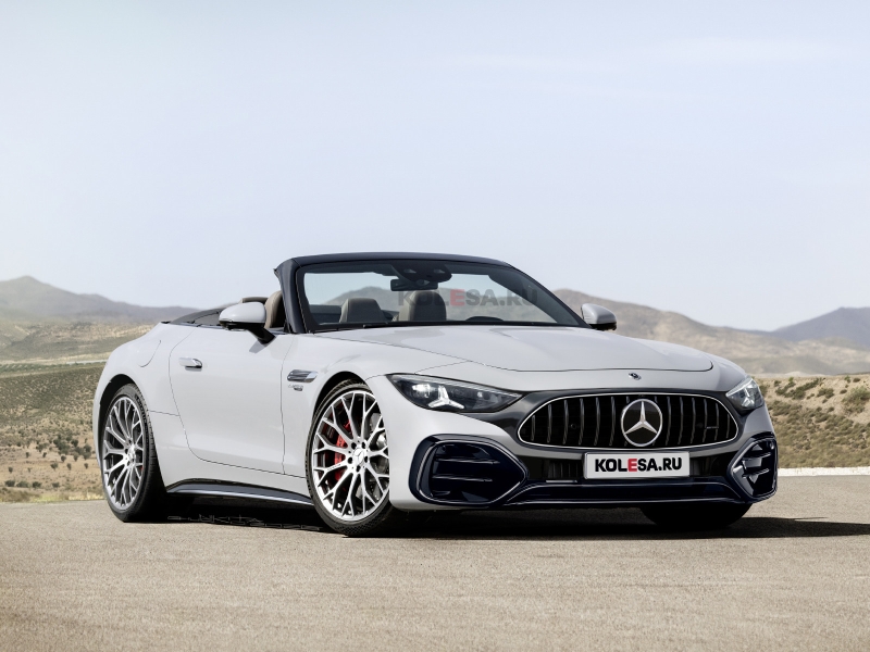 Обновлённый Mercedes-AMG SL: первые изображения