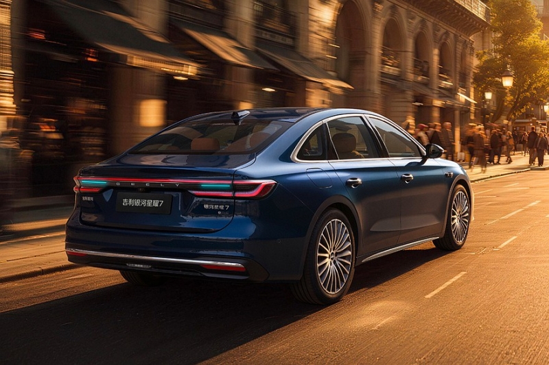 Полноприводный седан Geely Galaxy Starshine 7: новые фото и подробности
