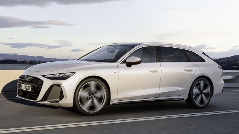 Самый большой универсал Audi A7L: первые изображения