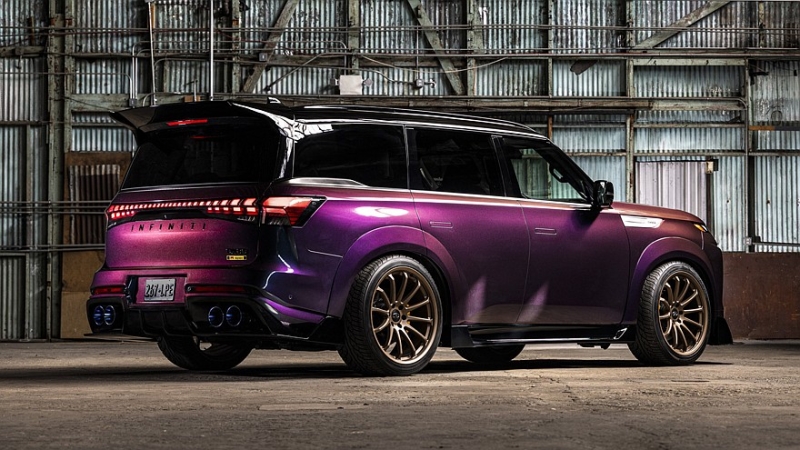 У внедорожника Infiniti QX80 может появиться &laquo;заряженная&raquo; версия Red Sport