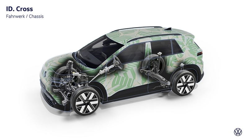 Volkswagen ID. Cross готовится к дебюту: подробности о технике и стартовая цена