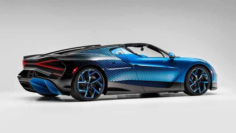 Букашка высокого полёта: представлен уникальный Bugatti W16 Mistral Fly Bug