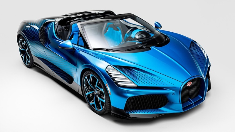 Букашка высокого полёта: представлен уникальный Bugatti W16 Mistral Fly Bug