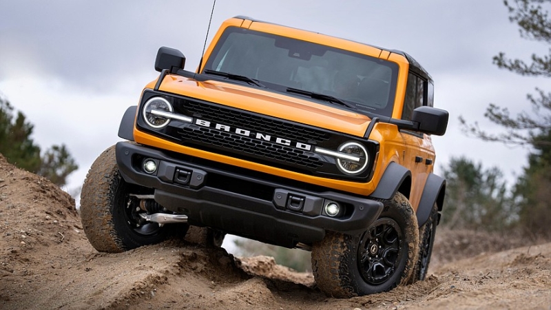 Ford вернул в свою линейку внедорожник Bronco Wildtrack