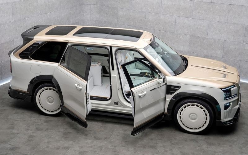 Mansory добралась до &laquo;китайцев&raquo; и сделала царский Zeekr 9X